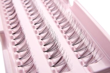 Paketinde yanlış eyelashes 