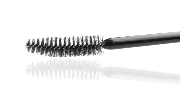 Mascara wand on white — Stock Photo, Image