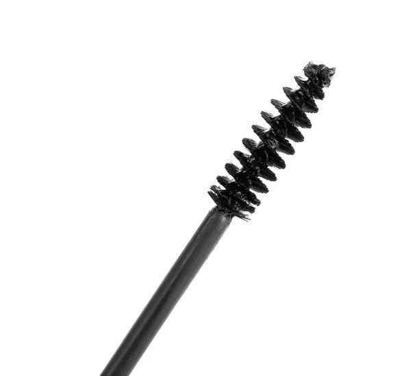 Mascara wand on white — Stock Photo, Image