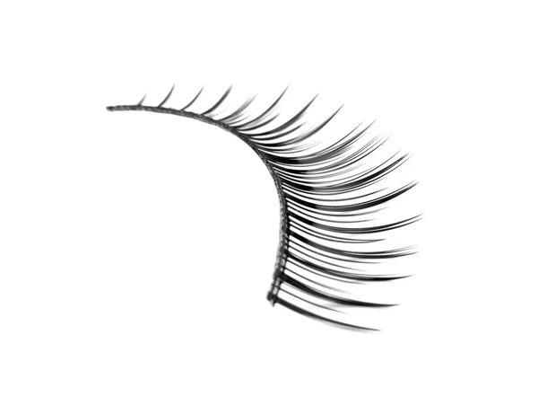 False eyelashes on white background — Stock Photo, Image