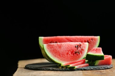 lezzetli dilimli karpuz