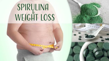 Spirulina tablet ile kolaj 