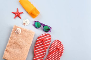 havlu ve yaz aksesuarları