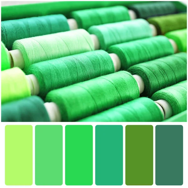 Threads of different shades — Stock Photo, Image