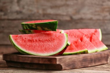 lezzetli dilimli karpuz