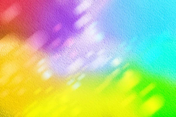 Malerei mit Regenbogenfarben — Stockfoto