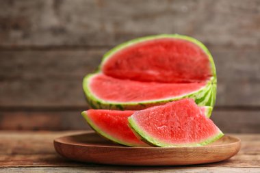 lezzetli dilimli karpuz