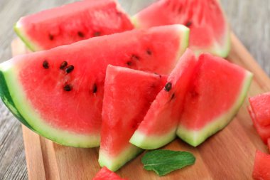 lezzetli dilimli karpuz