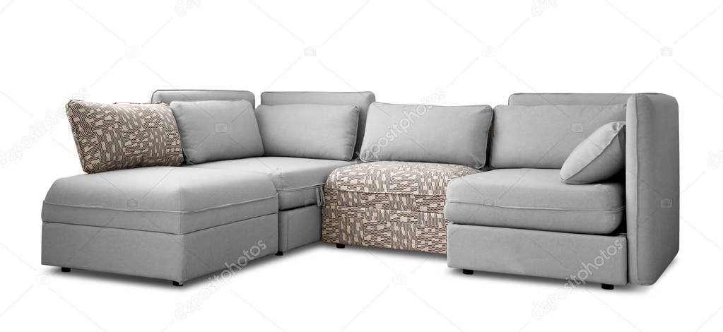 Comfortable modern sofa