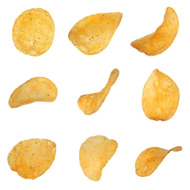 Tatlı patates cipsi. 