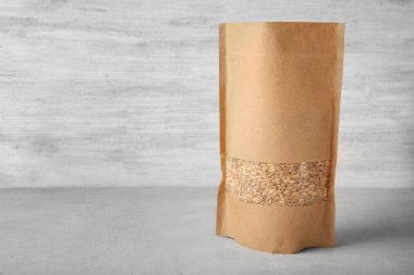 Buğday çim tohumu kağıt pakette 