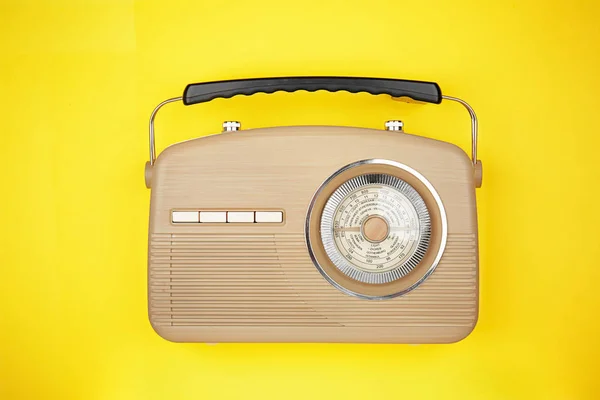 Retro radyo alıcısı — Stok fotoğraf