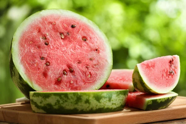 Chutné plátky melounu — Stock fotografie