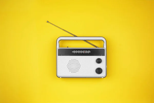 Retro radio-ontvanger — Stockfoto