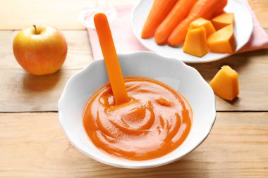 Bebek maması ile seramik kase 