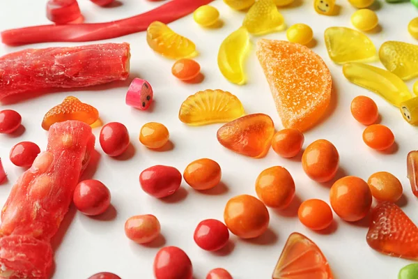 맛 있는 색된 사탕 — 스톡 사진