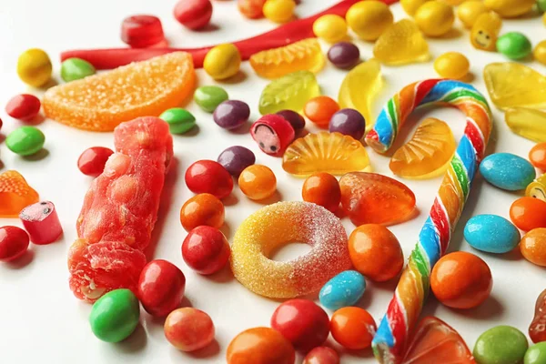 Delicious multicolored candies — Stock Photo, Image