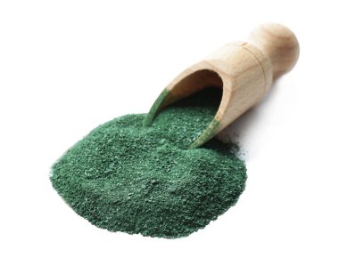 Spirulina tozu ile Kepçe 