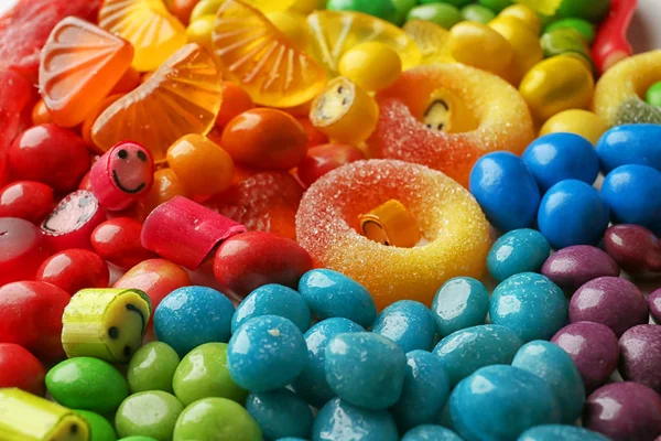 Delicious multicolored candies — Stock Photo, Image