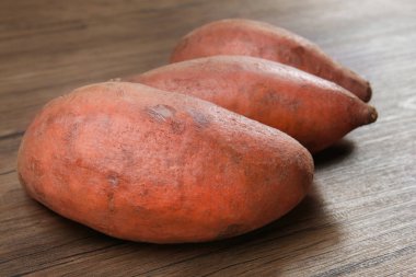 Olgun tatlı patates 