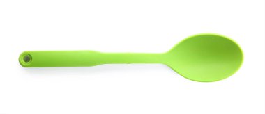 Beyaz plastik kaşık  