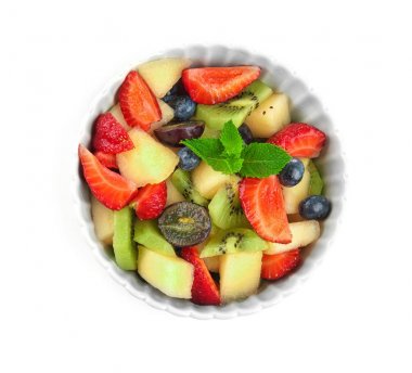 lezzetli meyve salatası