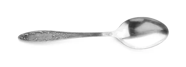 Teaspoon with ornate handle — Stock Photo, Image
