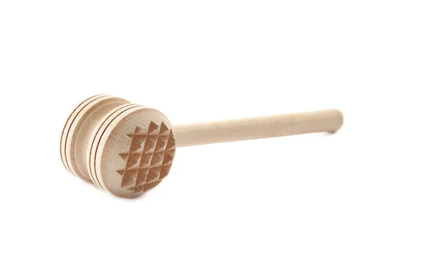 Wooden meat hammer — Stock Photo, Image