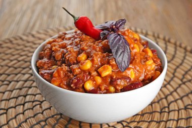 Chili con carne kase  
