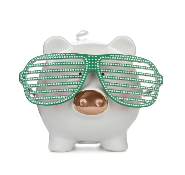 Schattig piggy bank — Stockfoto