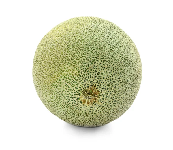 Ripe melon on white — Stock Photo, Image