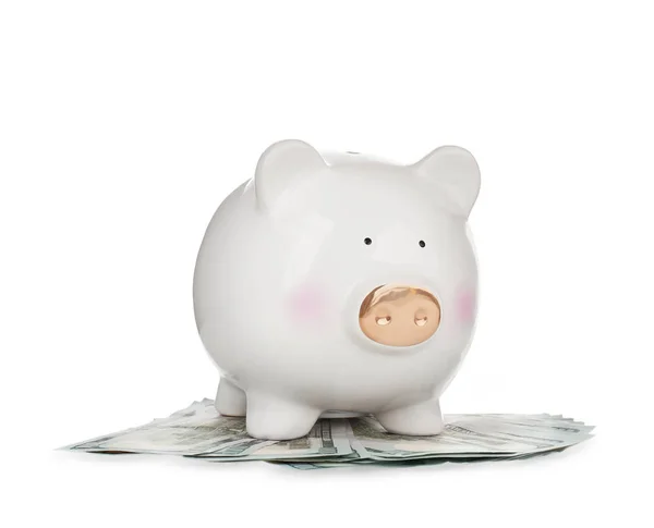 Schattig piggy bank — Stockfoto