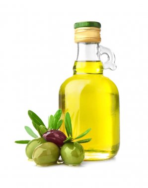 Zeytin ve yağı ile kompozisyon  