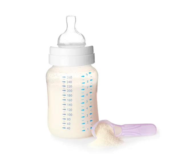 Biberón de leche de fórmula para bebés —  Fotos de Stock