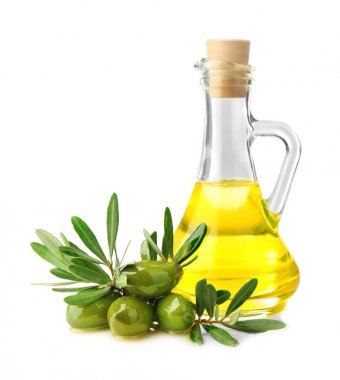 Zeytin ve yağı ile kompozisyon  