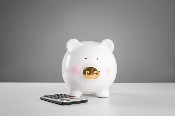 Cute piggy bank — Stock Photo, Image