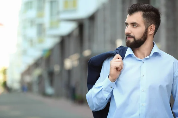 Handsome confident man — Stock Photo, Image