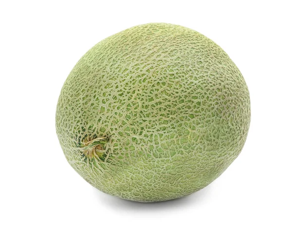 Zralý meloun na bílém pozadí — Stock fotografie