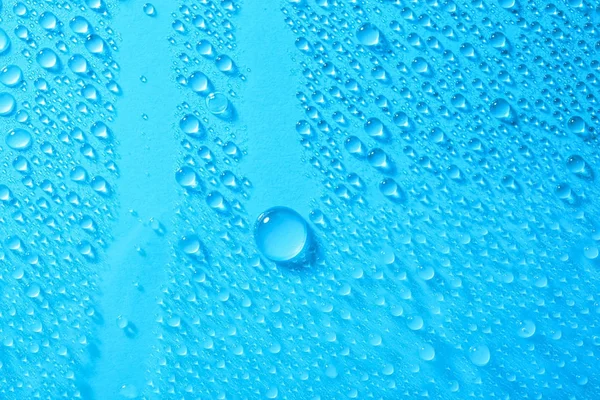 Wassertropfen auf Fenster — Stockfoto