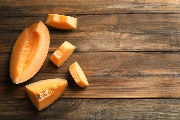 Rodajas de melón fresco maduro —  Fotos de Stock