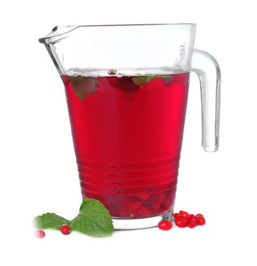 Goji suyu ile sürahi 