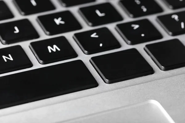 Modern dizüstü klavye — Stok fotoğraf