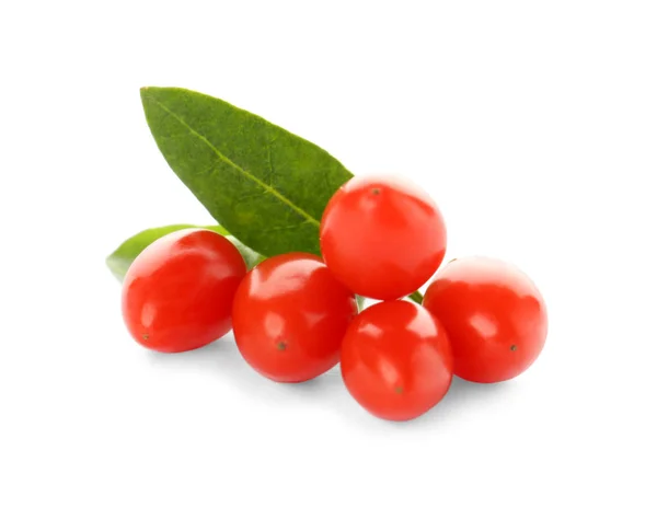 Goji berries on white background — Stock Photo, Image