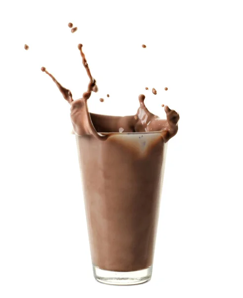 Warme lekkere chocolademelk — Stockfoto