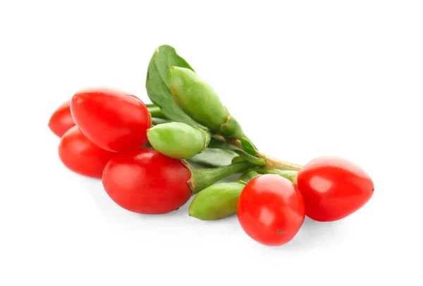 Goji berries on white background — Stock Photo, Image