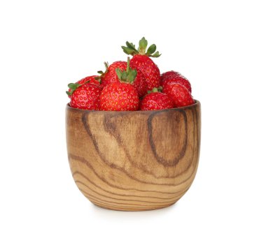 Kırmızı çilek ile kompozisyon 