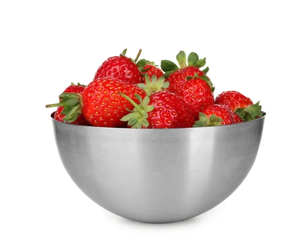 Composition with red strawberries — Stock Photo, Image