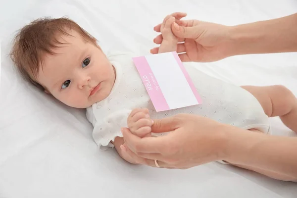 Mother with cute baby — Stock Photo, Image