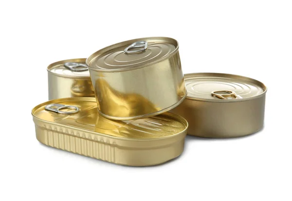 Different tin cans — Stock Photo, Image