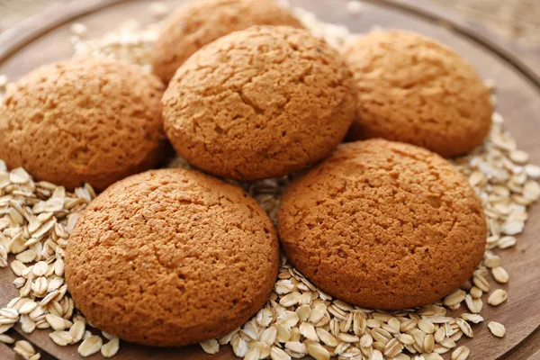 Delicious oatmeal cookies — Stock Photo, Image